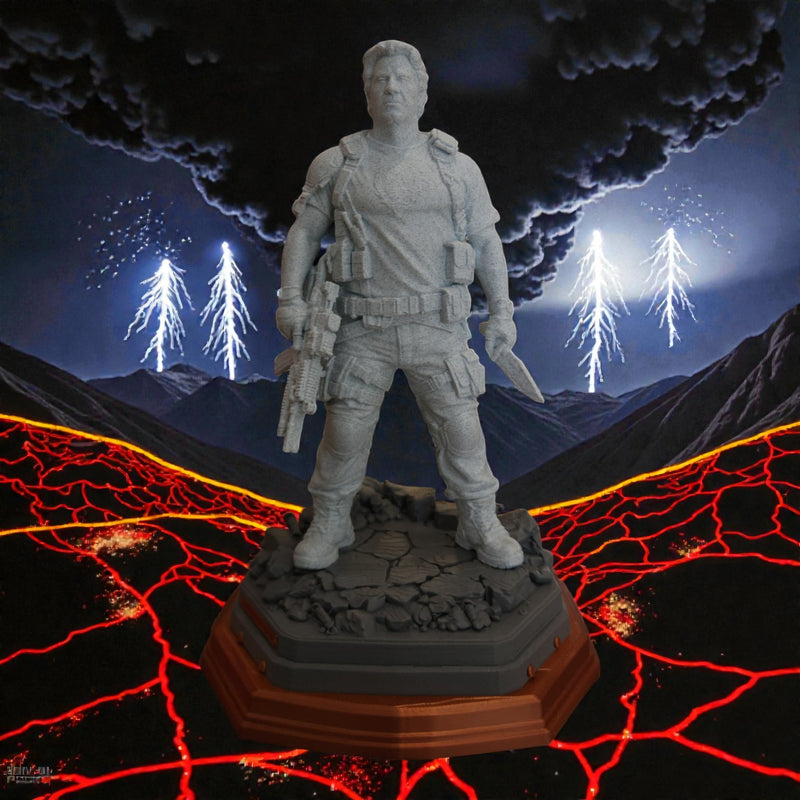 Action Hero Statue
