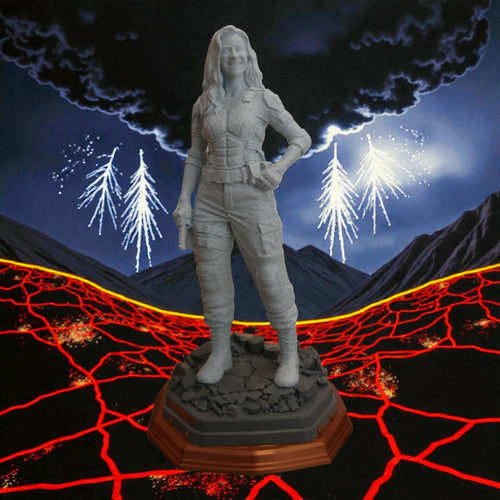Action Hero Statue