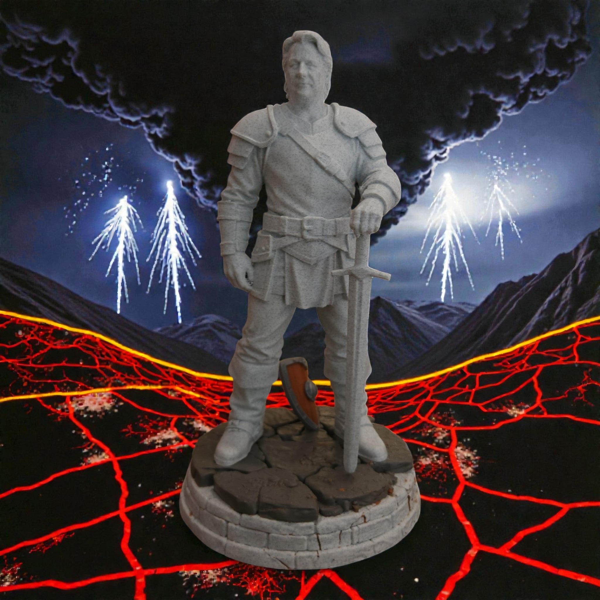 Warrior Statue