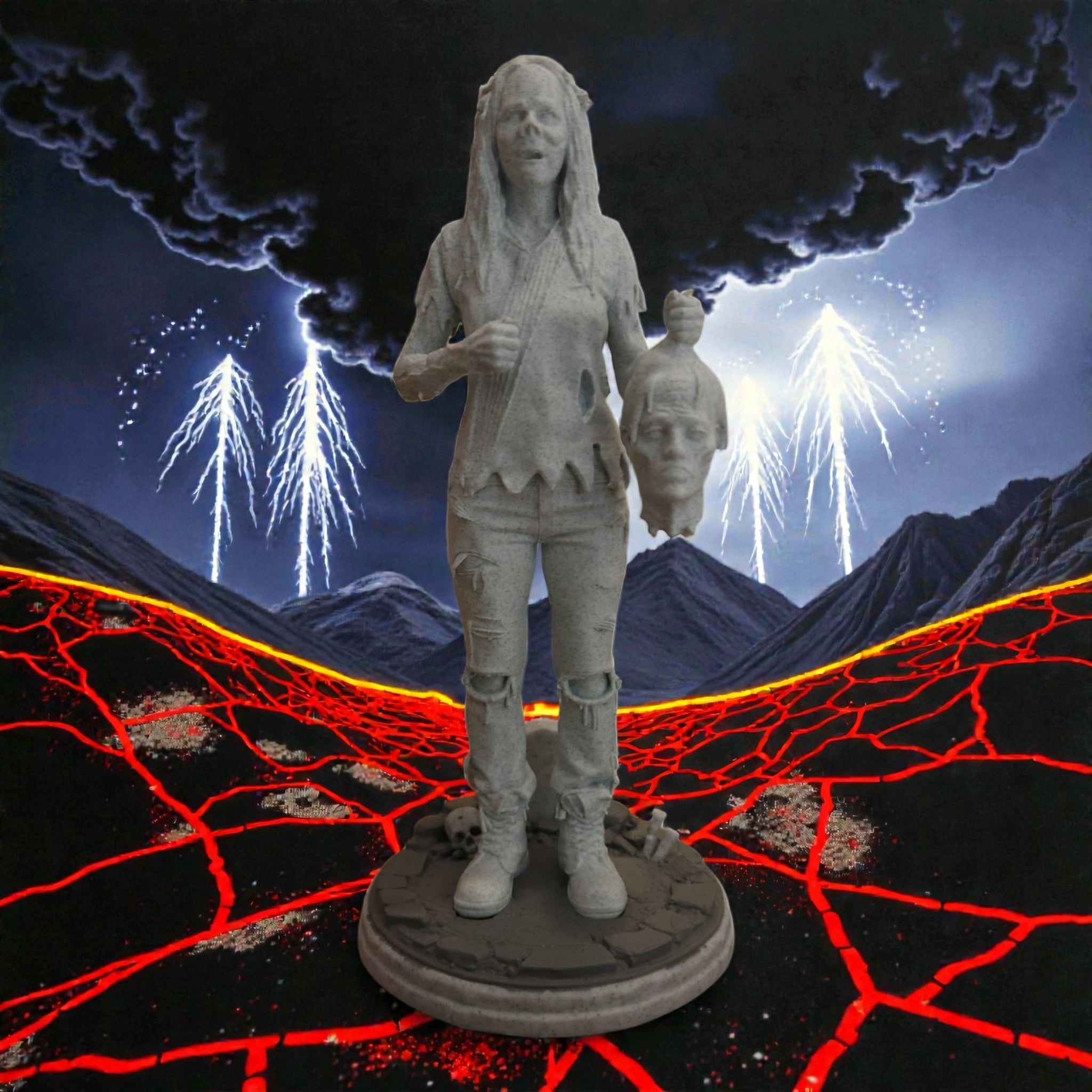 Zombie Statue