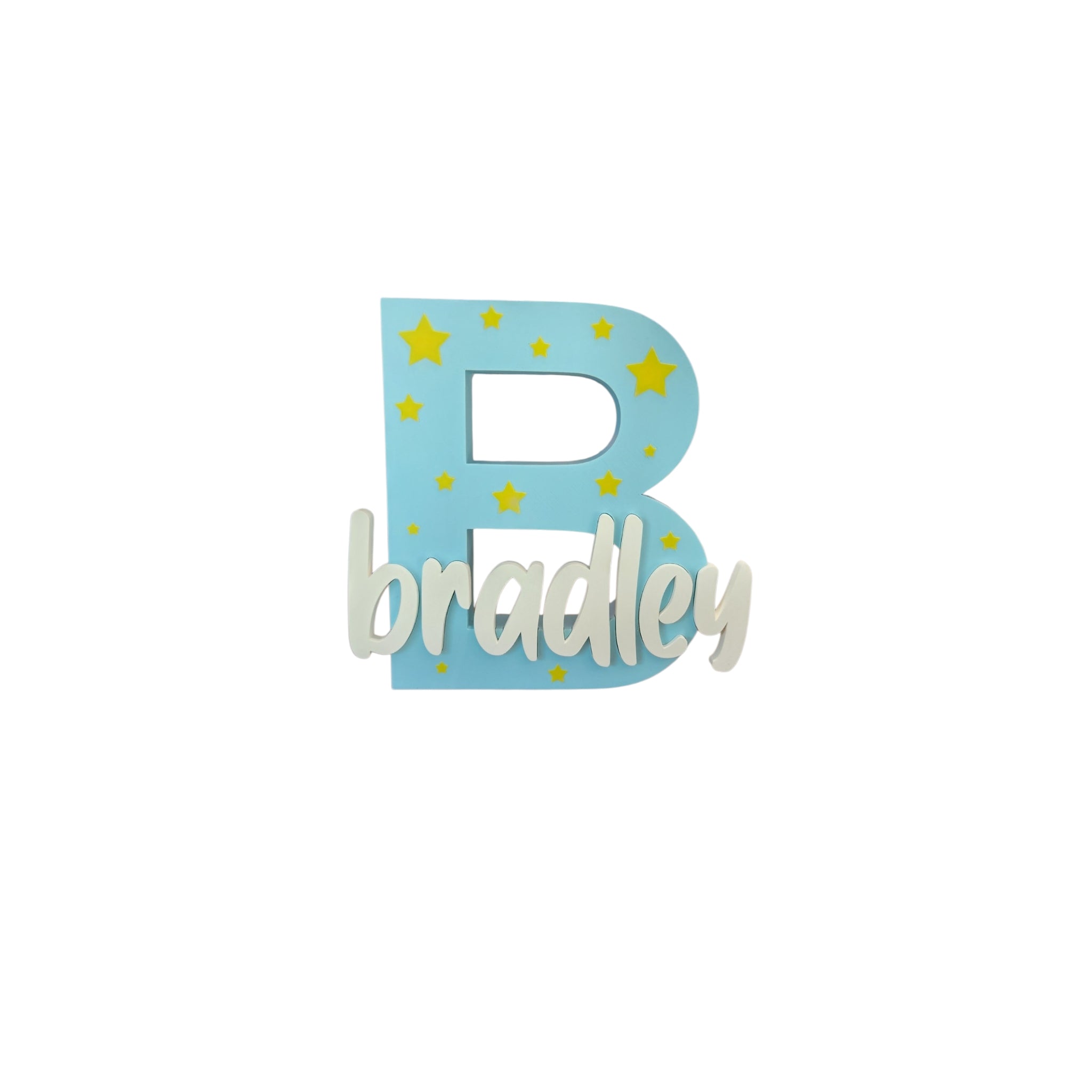 Desk Mounted Kids bedroom sign