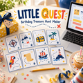 Little Quest Birthday Treasure Hunt Maker