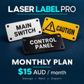 Laser Label Pro — Monthly