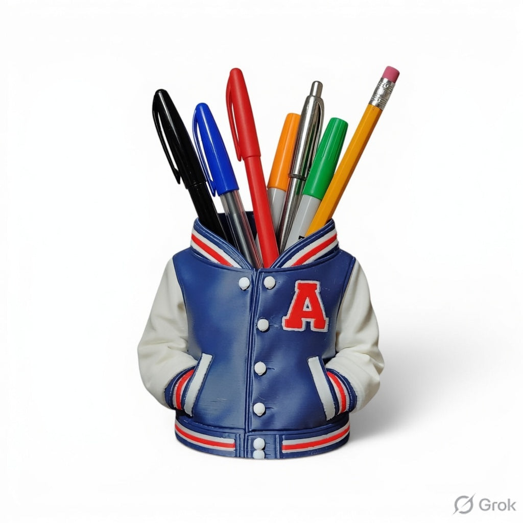 Varsity Jacket pen holder
