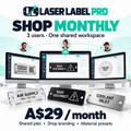 Laser Label Pro — Shop Monthly